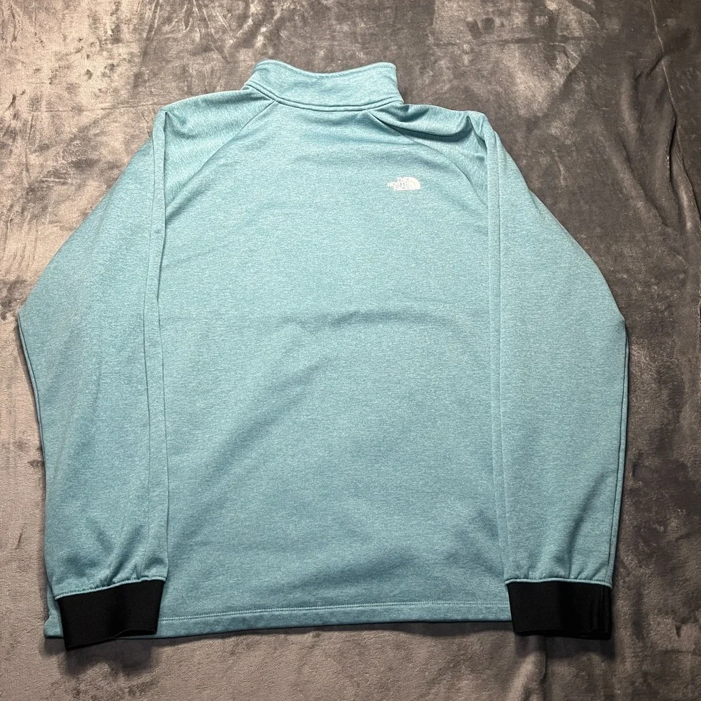 North Face Canyonlands 1/4 Zip Jacket Mint Fleece Pullover Men's 2XL GorpCore